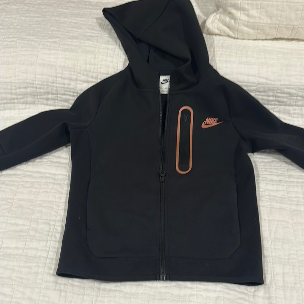Nike Tech Kids Black Hoodie